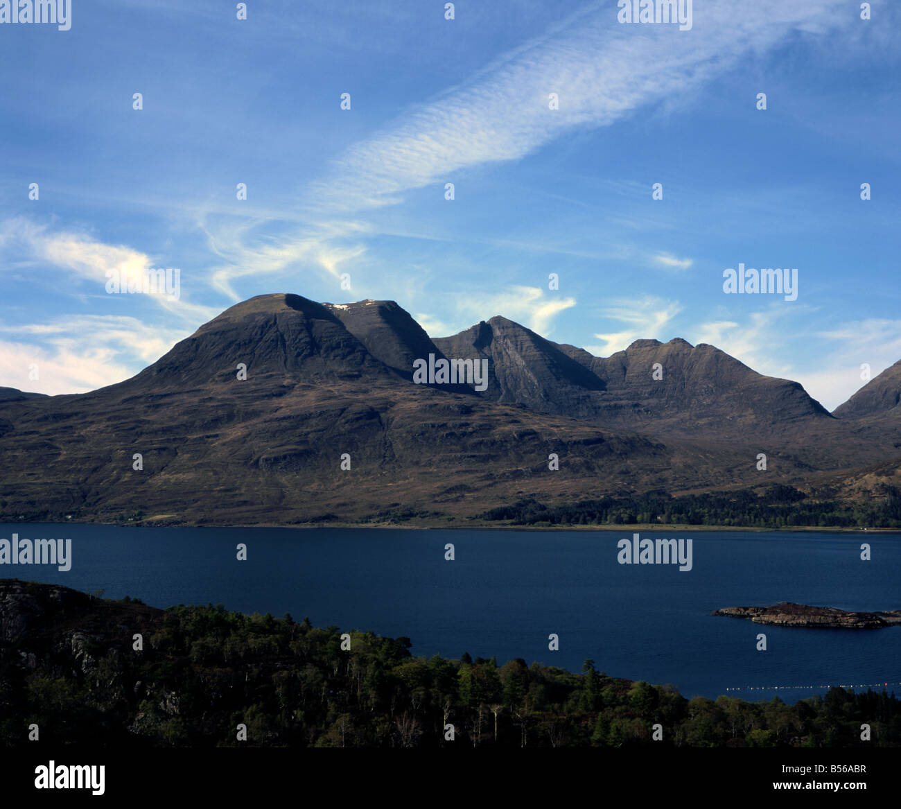 Beinn Alligin, Torridon, Ross et Cromarty, ouest des Highlands, Ecosse Banque D'Images