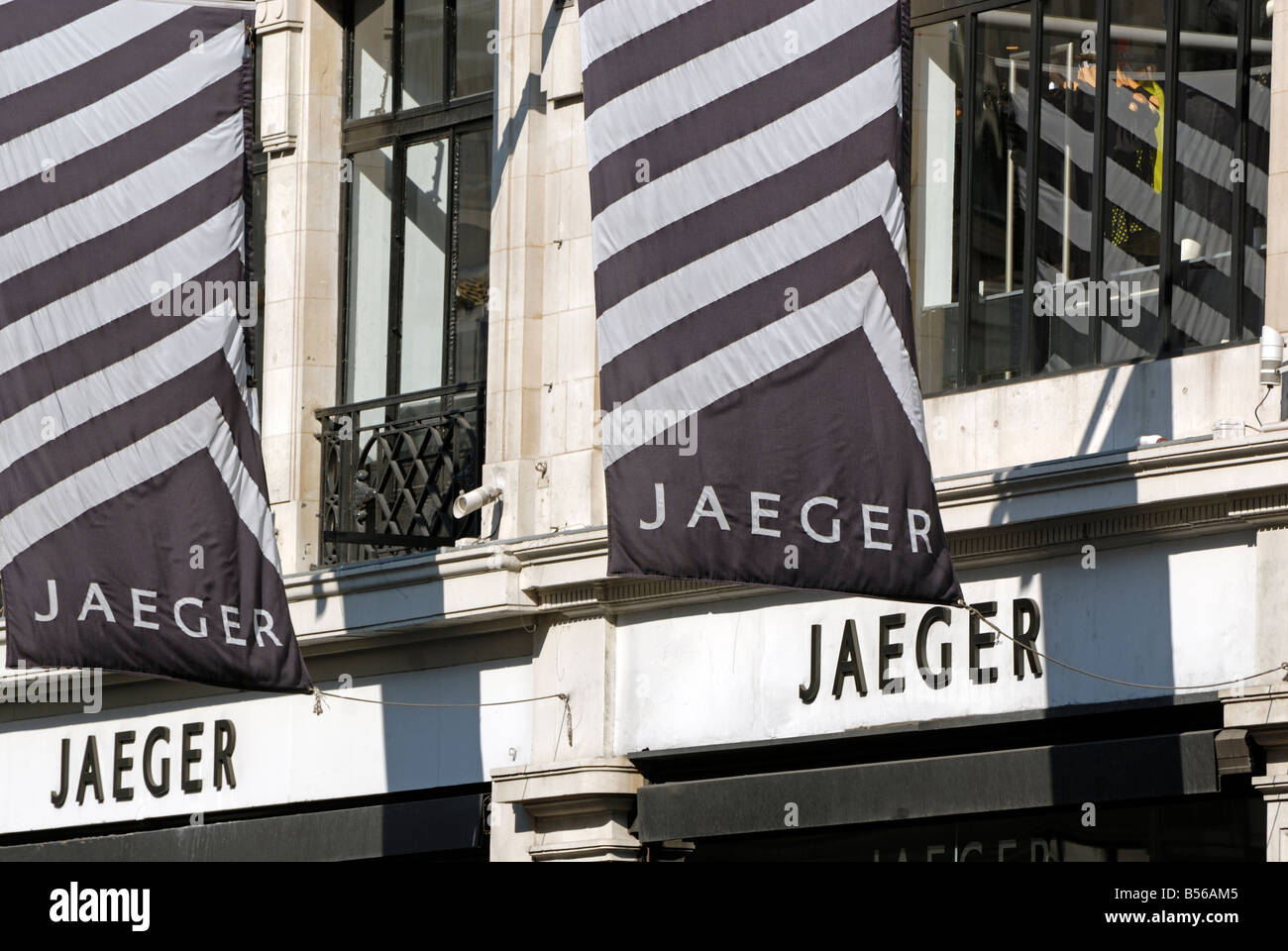 Jaeger fashion store Banque D'Images