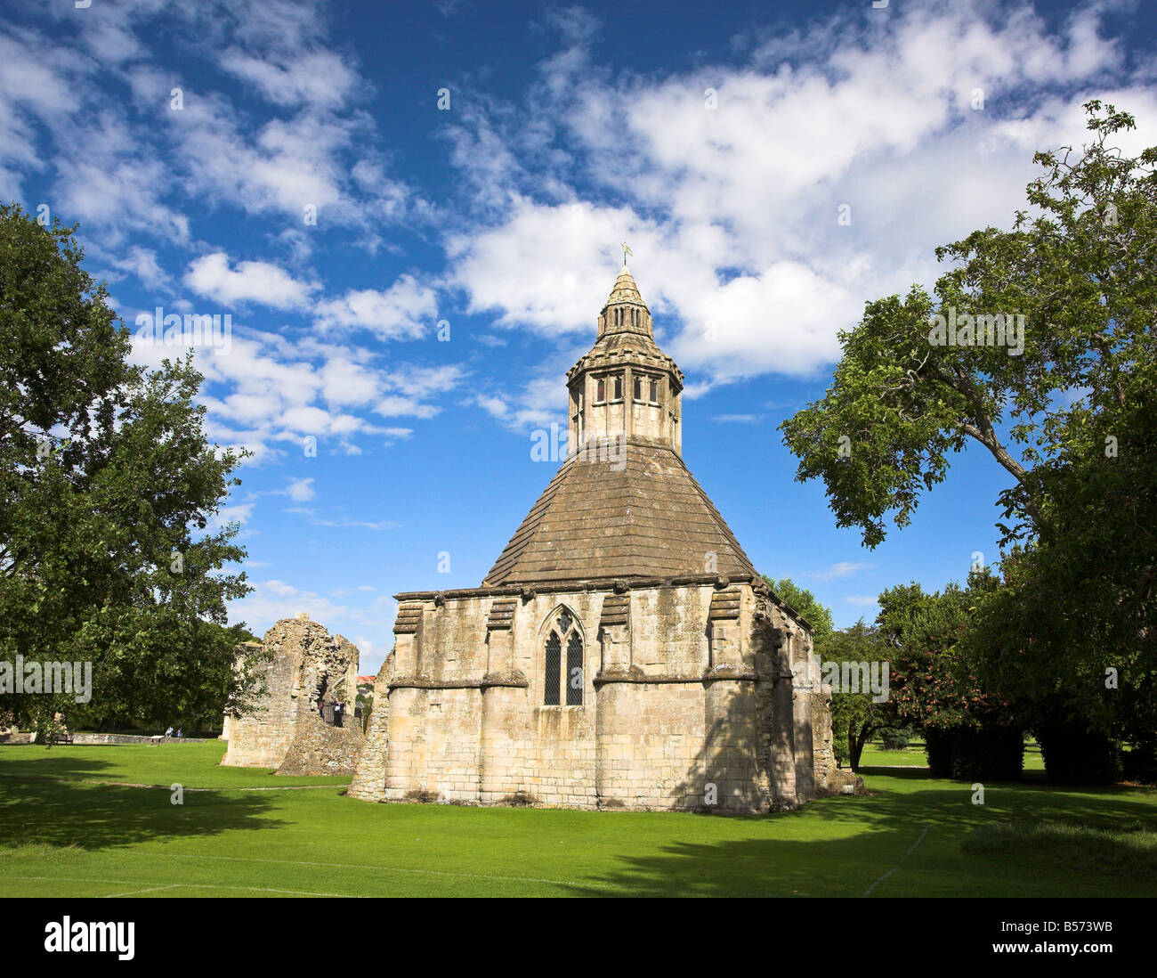 Dove Cote, Glastonbury Abbey, Glastonbury, Somerset, England, UK Banque D'Images