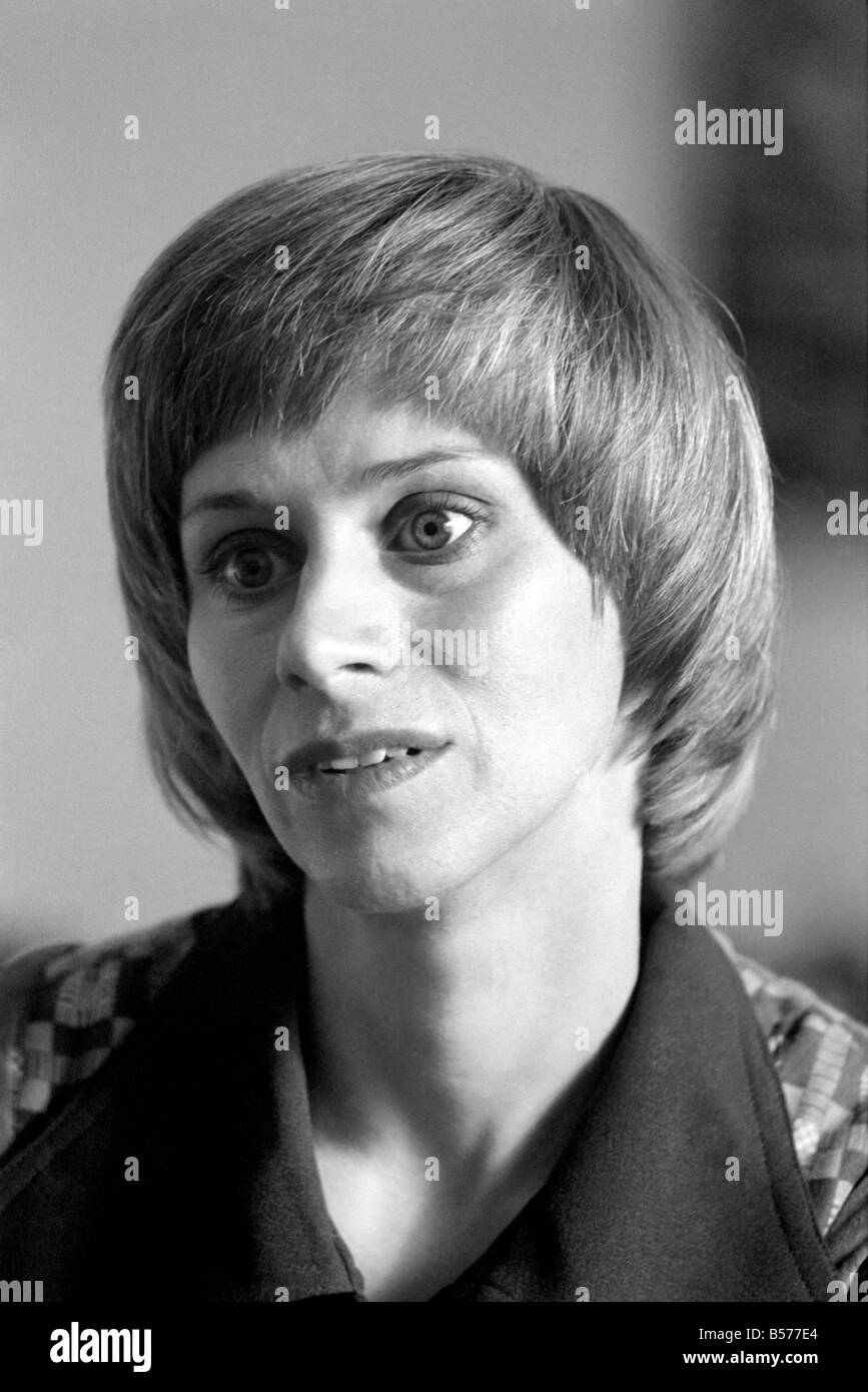 L'actrice Rita Tushingham. Janvier 1975 75-00428 Banque D'Images