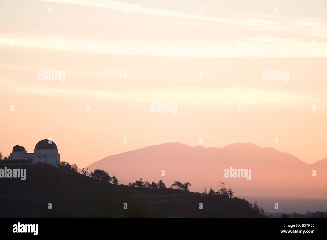 Observatoire Griffith, Hollywood, Los Angeles, Californie, États-Unis d'Amérique, Amérique du Nord Banque D'Images