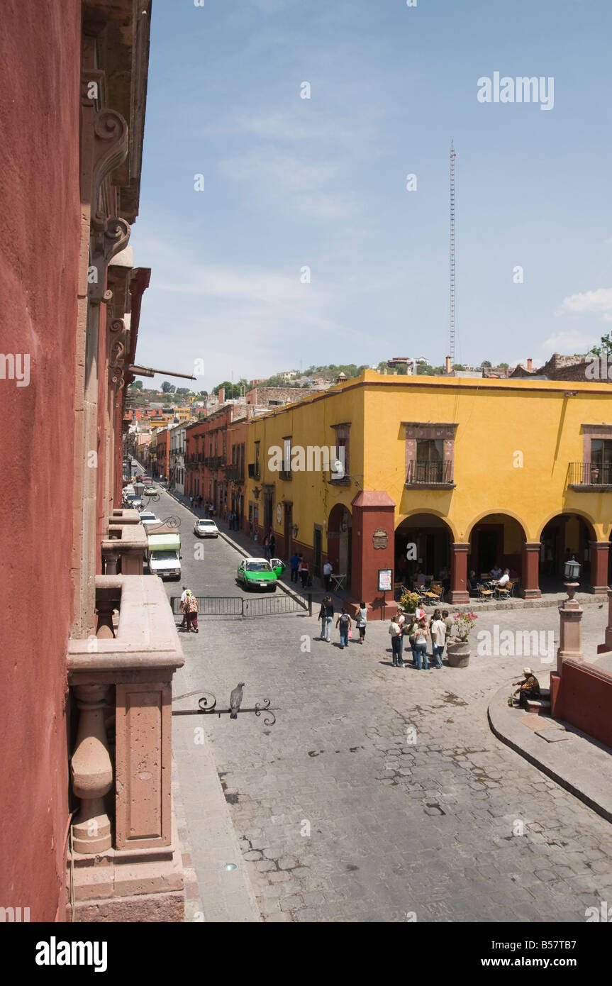 Scène de rue, San Miguel de Allende (San Miguel), État de Guanajuato, Mexique, Amérique du Nord Banque D'Images