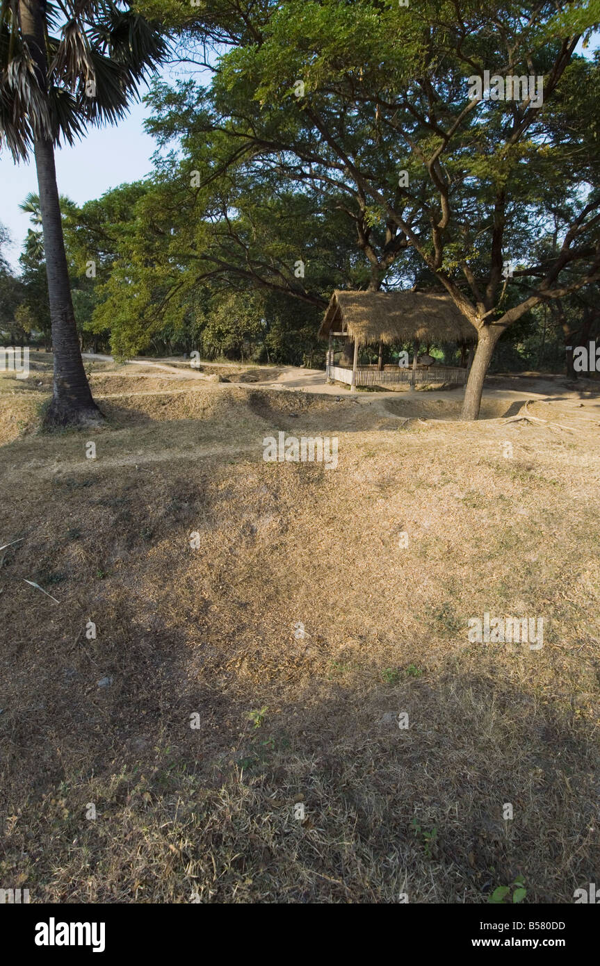 Ces champs de la mort, à Choeung Ek, Phnom Penh, Cambodge, Indochine, Asie du Sud, Asie Banque D'Images