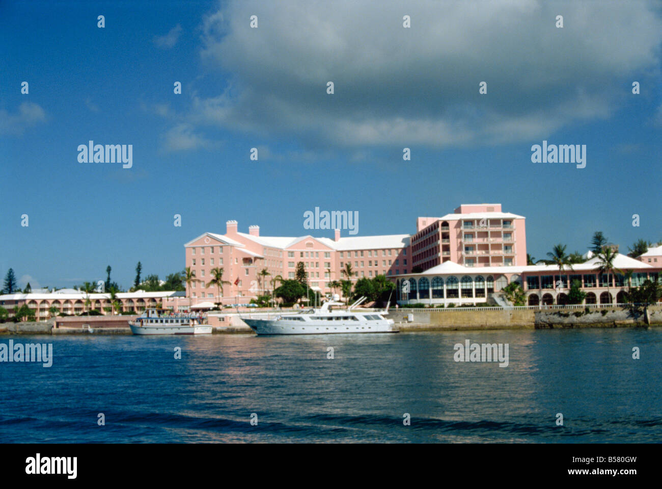 Hôtel Hamilton Bermudes Océan Atlantique Amérique Centrale Banque D'Images