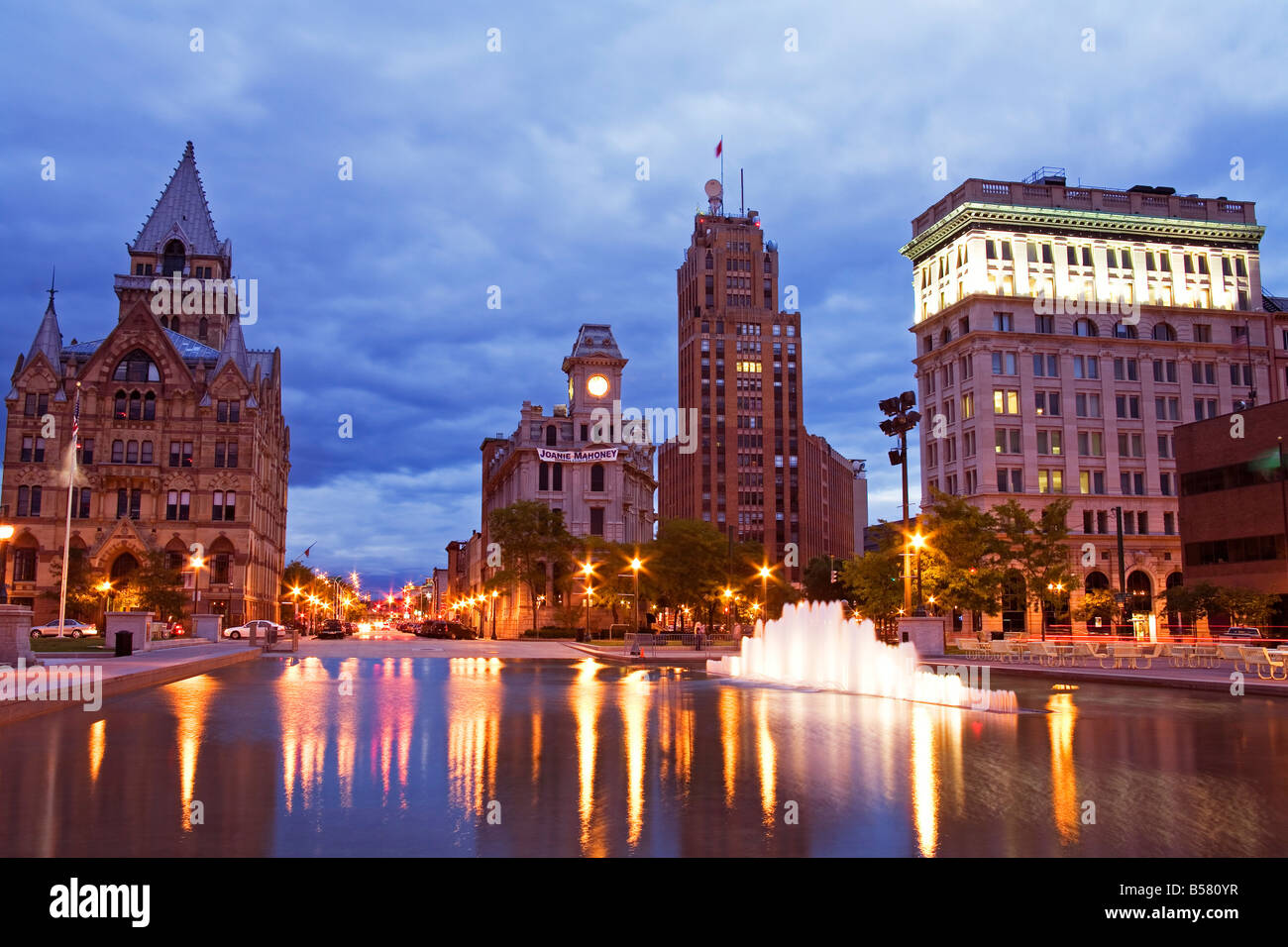 Clinton Square, Syracuse, État de New York, États-Unis d'Amérique, Amérique du Nord Banque D'Images
