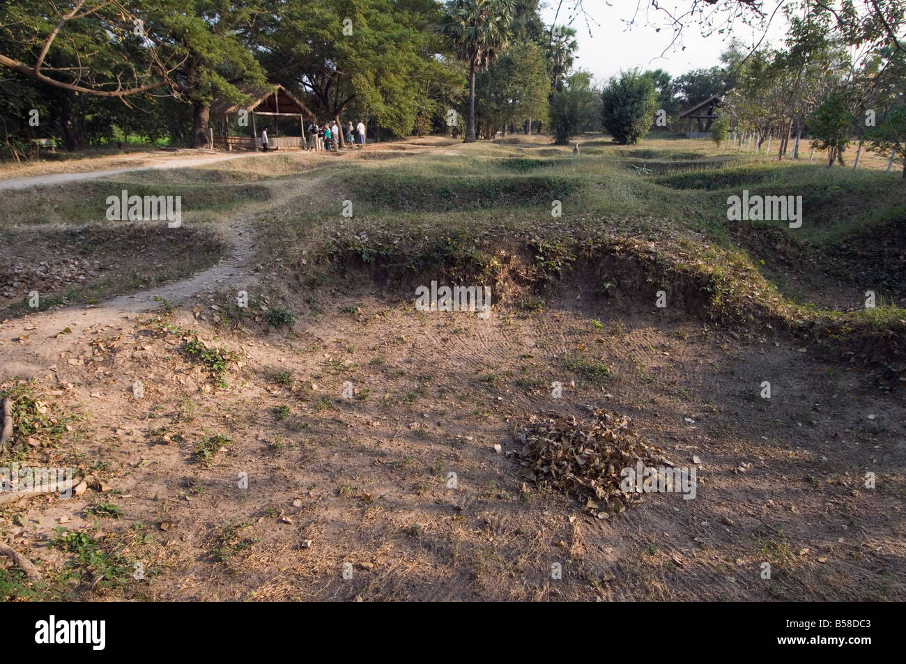 Ces champs de la mort, Phnom Penh, Cambodge, Indochine, Asie du sud-est Banque D'Images
