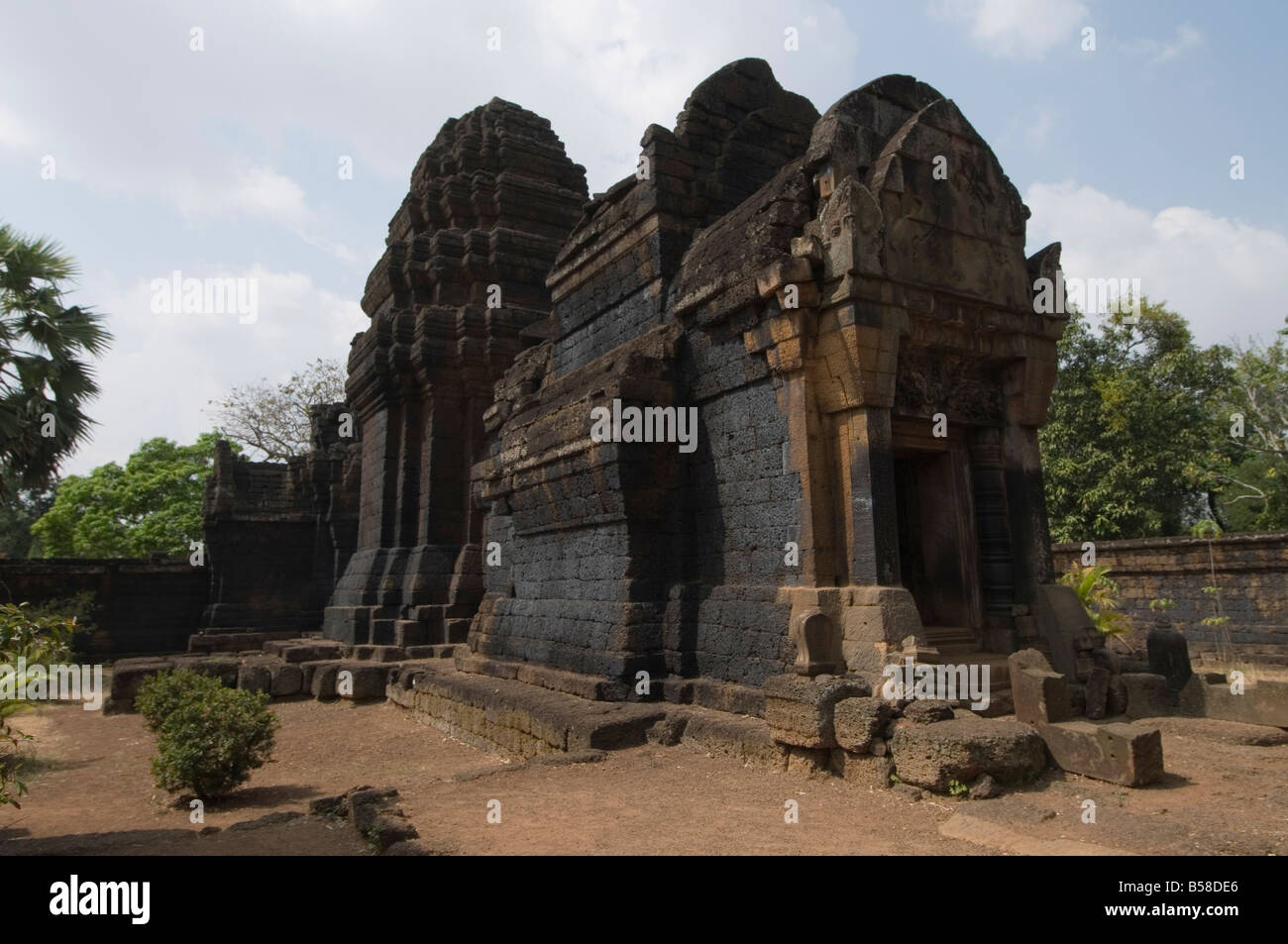 Wat Kohear Nokor, ancien temple hindou, Cambodge, Indochine, Asie du sud-est Banque D'Images