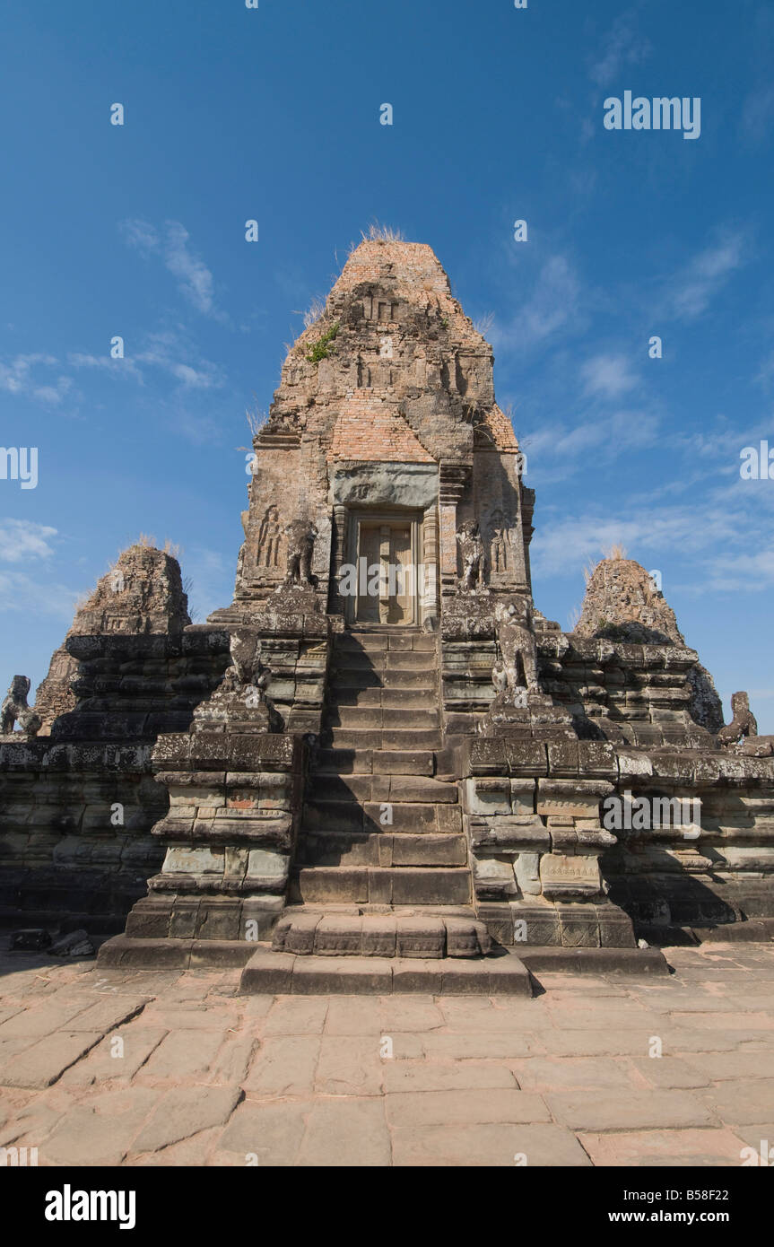 Temple Pre Rup, AD 961, Siem Reap, Cambodge, Indochine, Asie du sud-est Banque D'Images