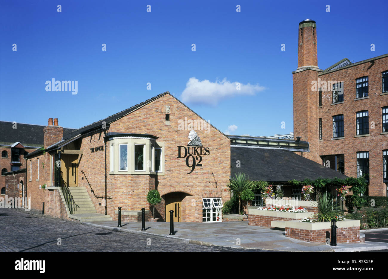 92 Dukes restaurant à Castlefield Manchester UK Banque D'Images