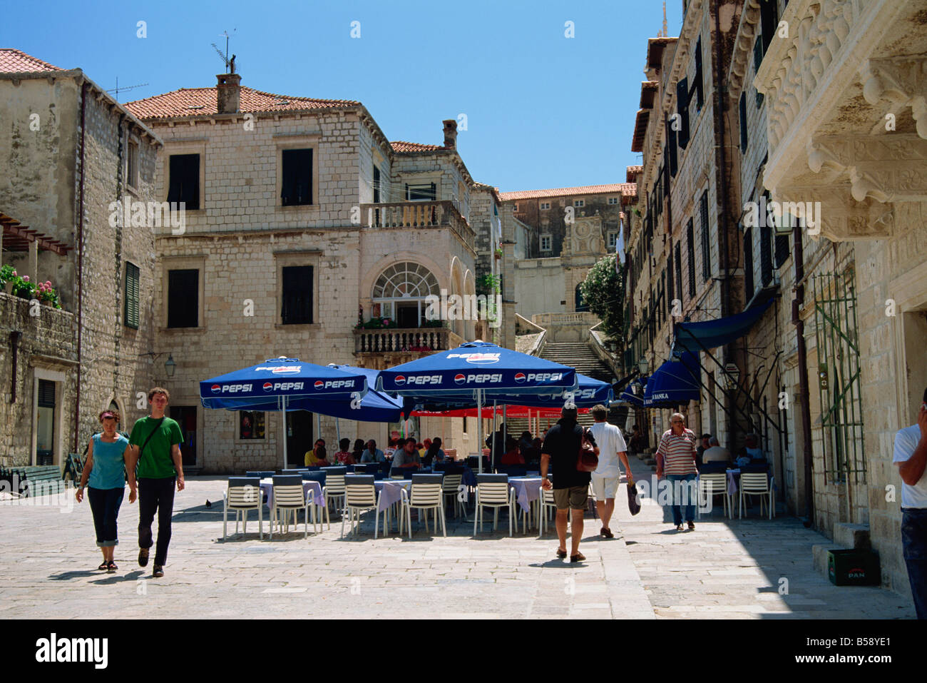 Gunduliceva Poljana Dubrovnik Croatie Europe Banque D'Images