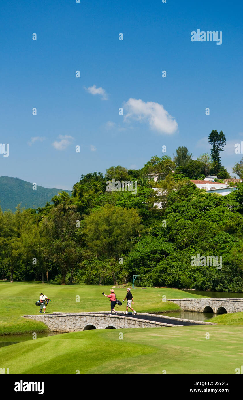 Club de golf 'O hek, Hong Kong" Banque D'Images