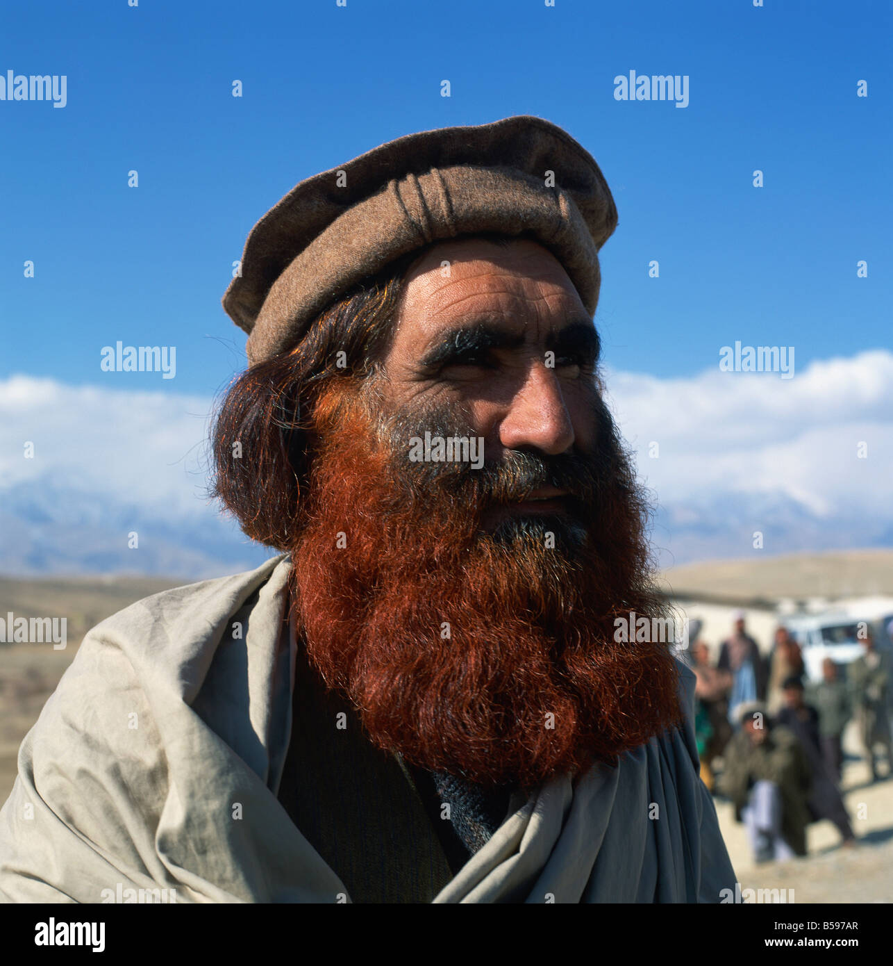 Mujeheddin soldat près de Kaboul Afghanistan Asie Banque D'Images