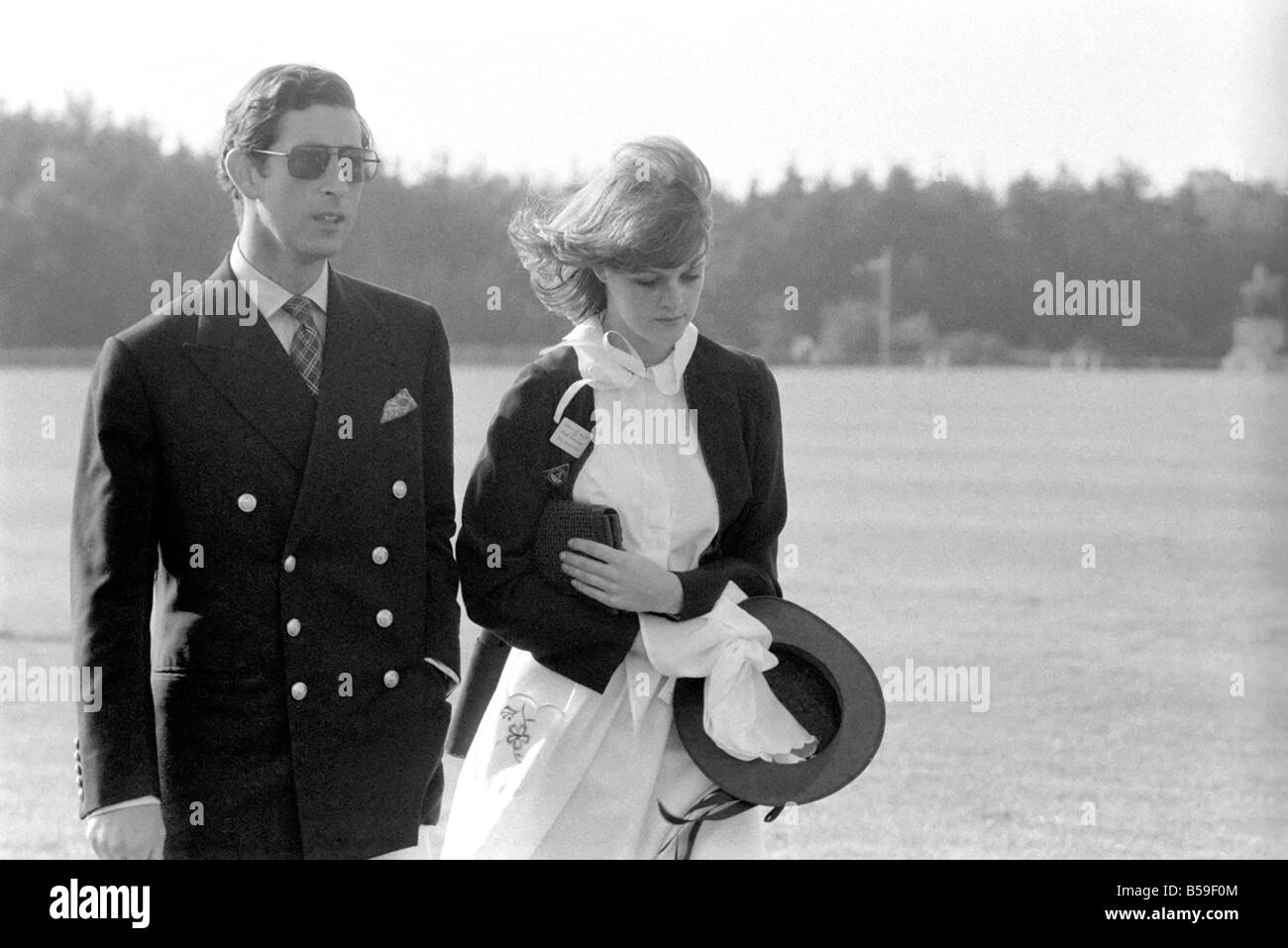 Prince charles sarah spencer 1977 Banque de photographies et d’images à