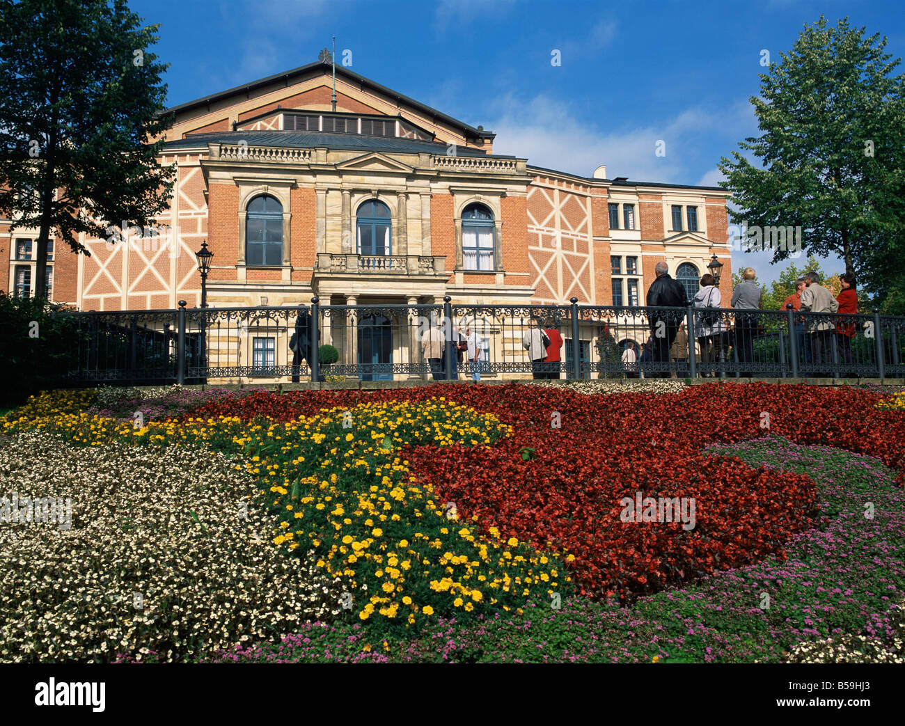 Spielhaus Wagner, Bayreuth, en Bavière, Allemagne, Europe Banque D'Images