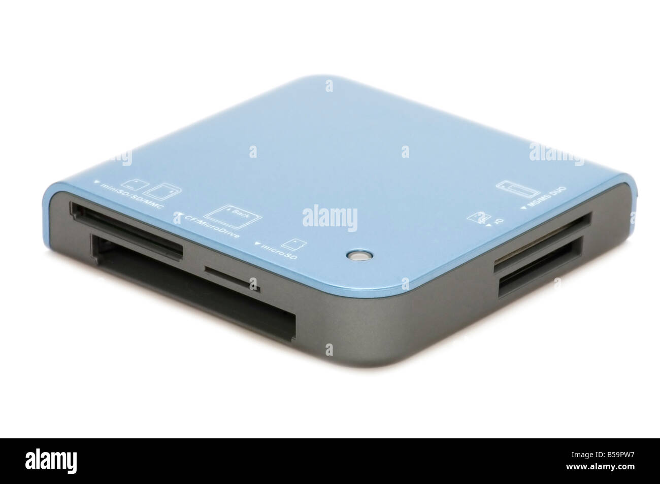 Objet sur white card reader Banque D'Images