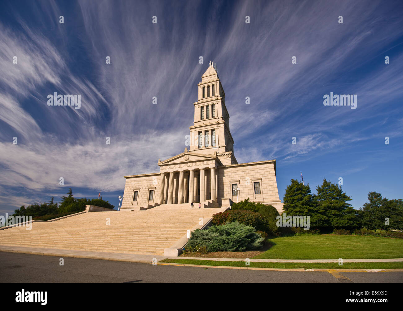 ALEXANDRIA VIRGINIA USA Le George Washington Masonic National Memorial Banque D'Images
