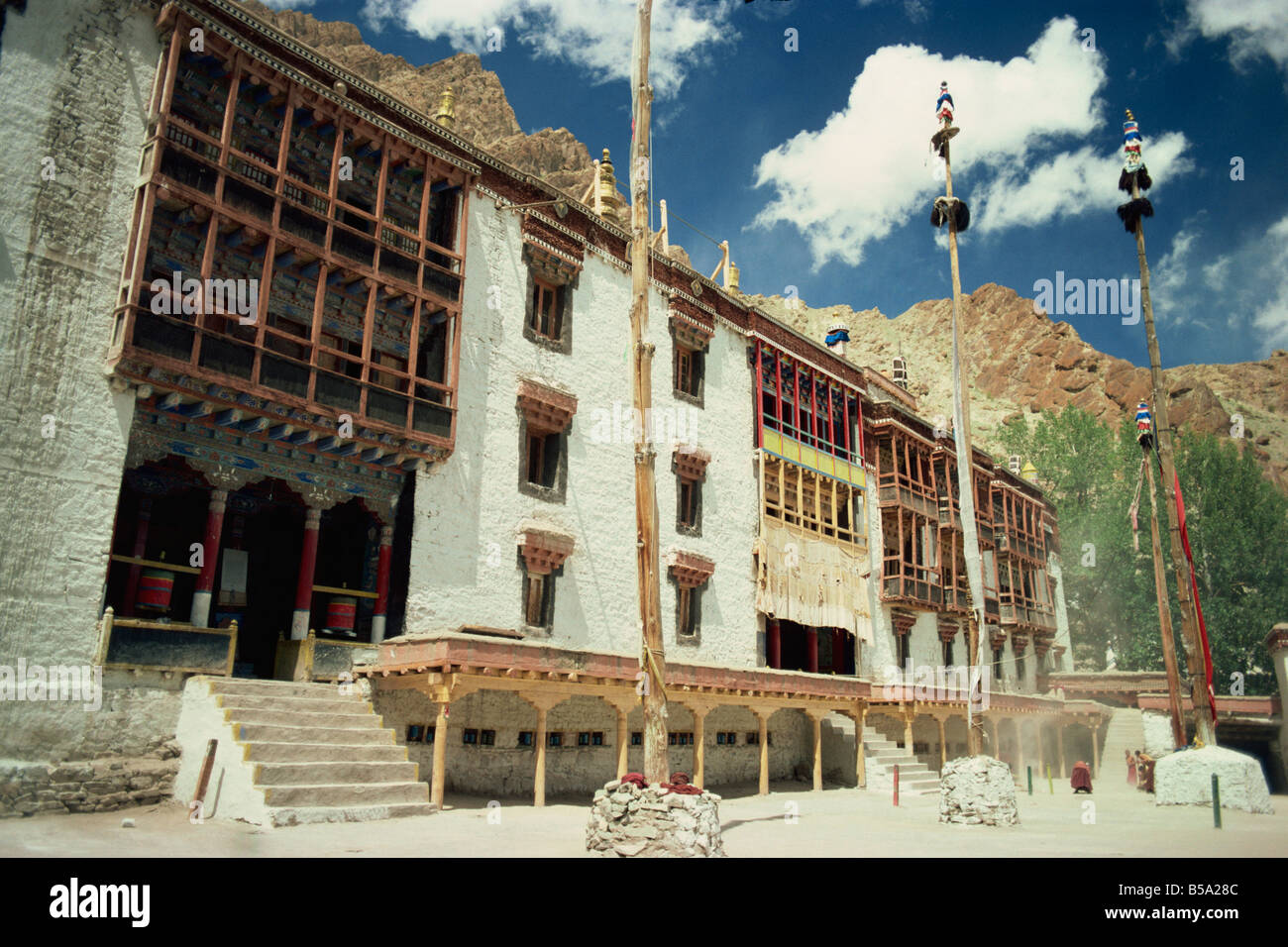 Asie Inde Ladakh Hemis Gompa Banque D'Images