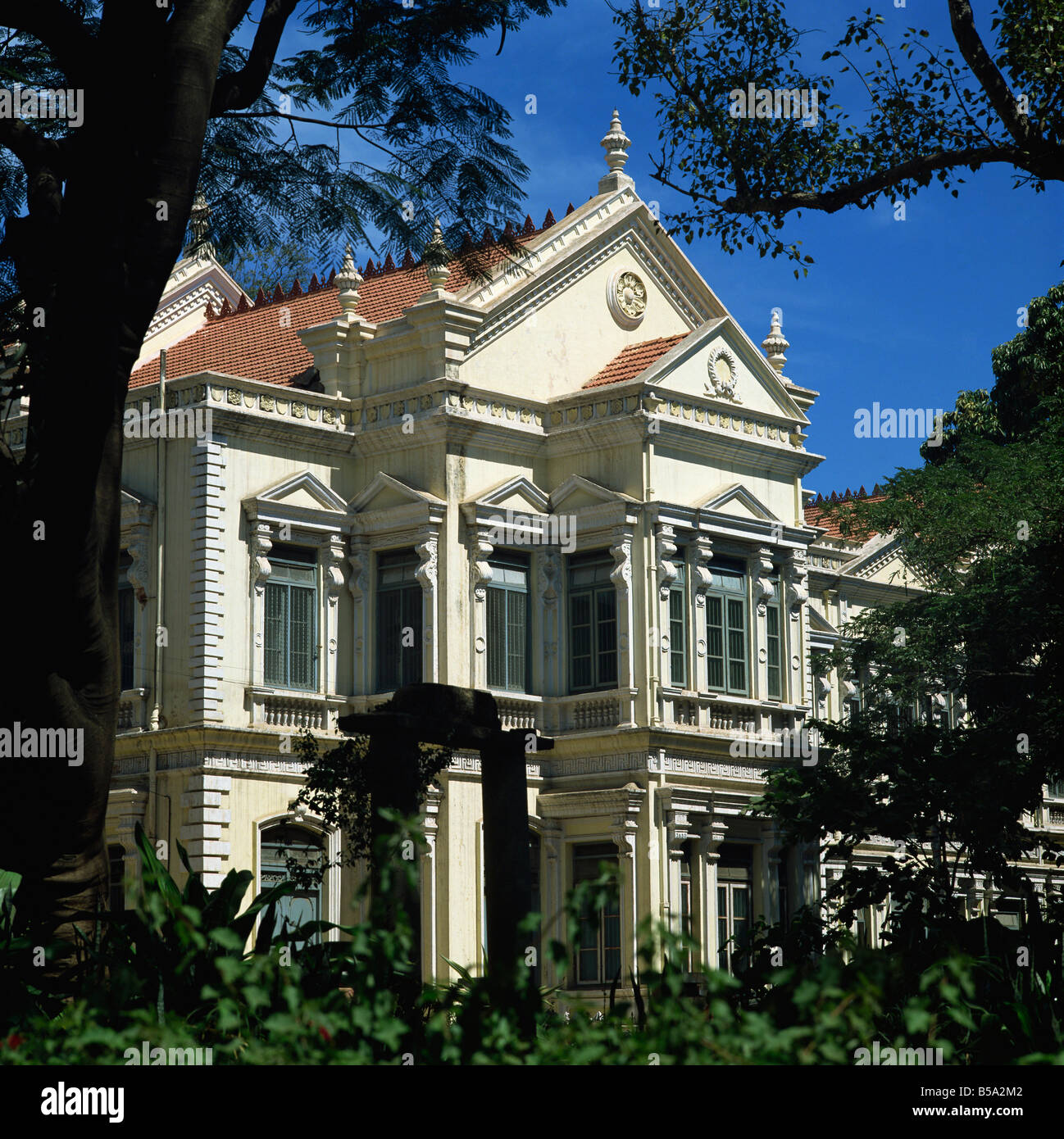 Maison coloniale Mahatma Gandhi Road Bangalore Karnataka etat Inde Asie Banque D'Images