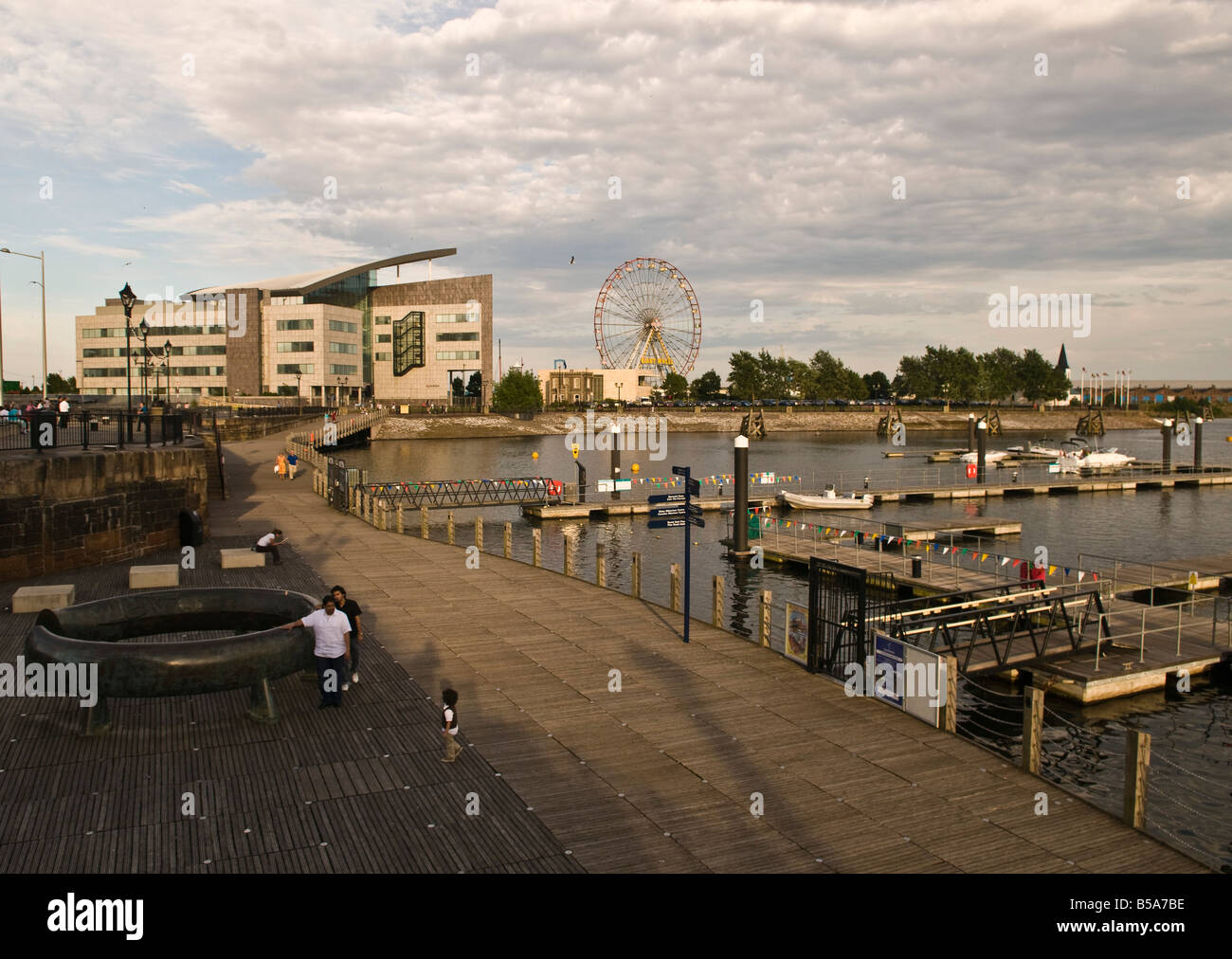Cardiff Bay Cardiff Wales United Kingdom Banque D'Images