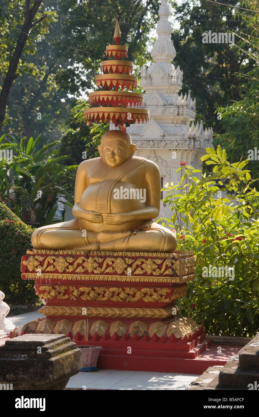 Wat Si Saket, Vientiane, Laos, Indochine, Asie du sud-est Banque D'Images