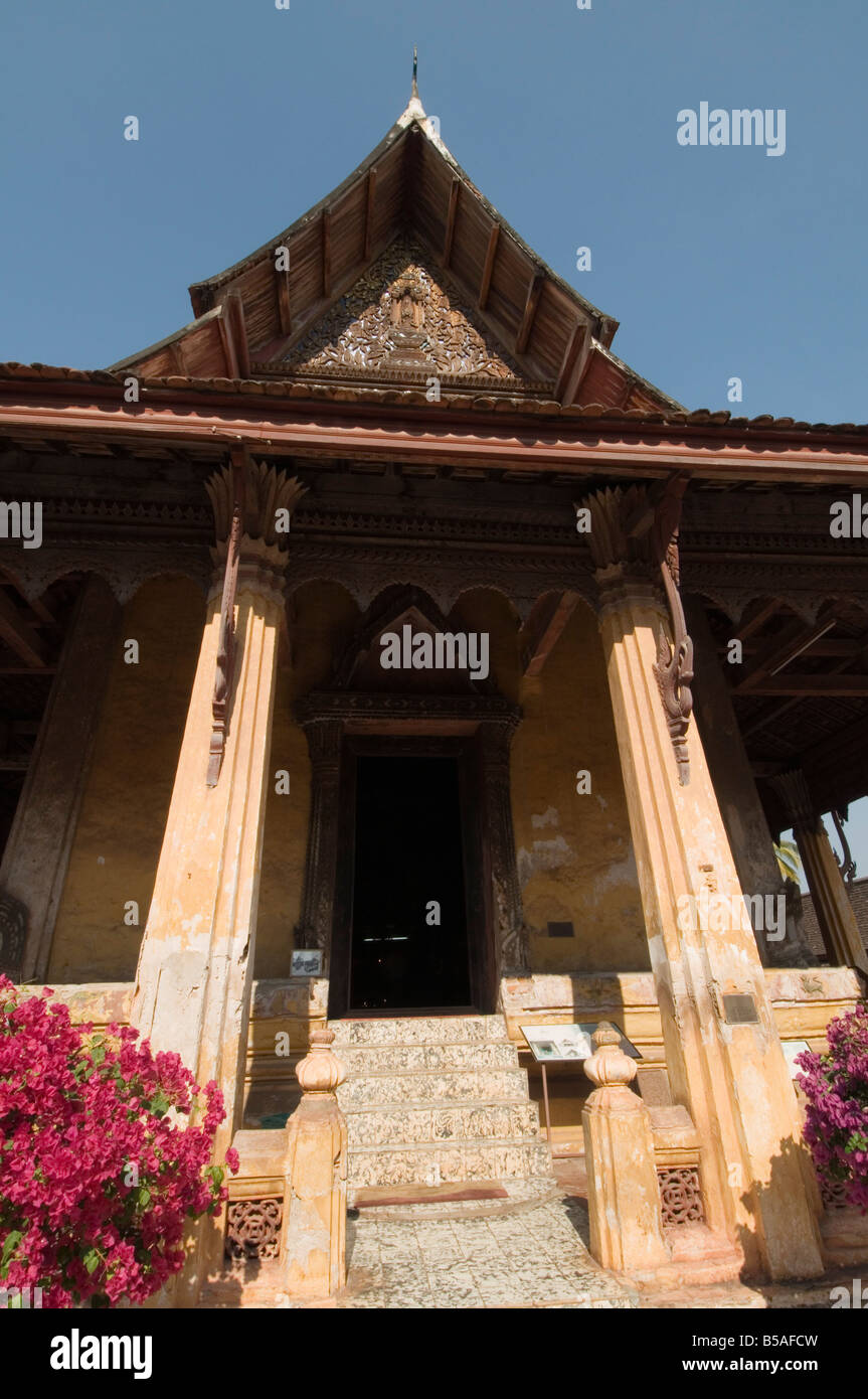 Wat Si Saket, Vientiane, Laos, Indochine, Asie du sud-est Banque D'Images