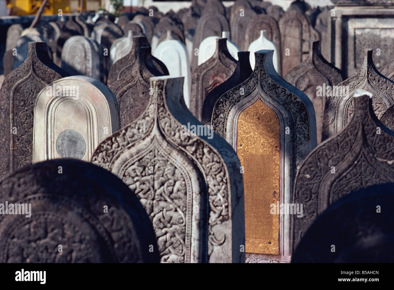 Tombes musulmanes, Maldives Banque D'Images