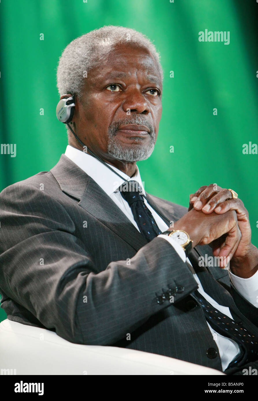 Kofi Annan Banque D'Images