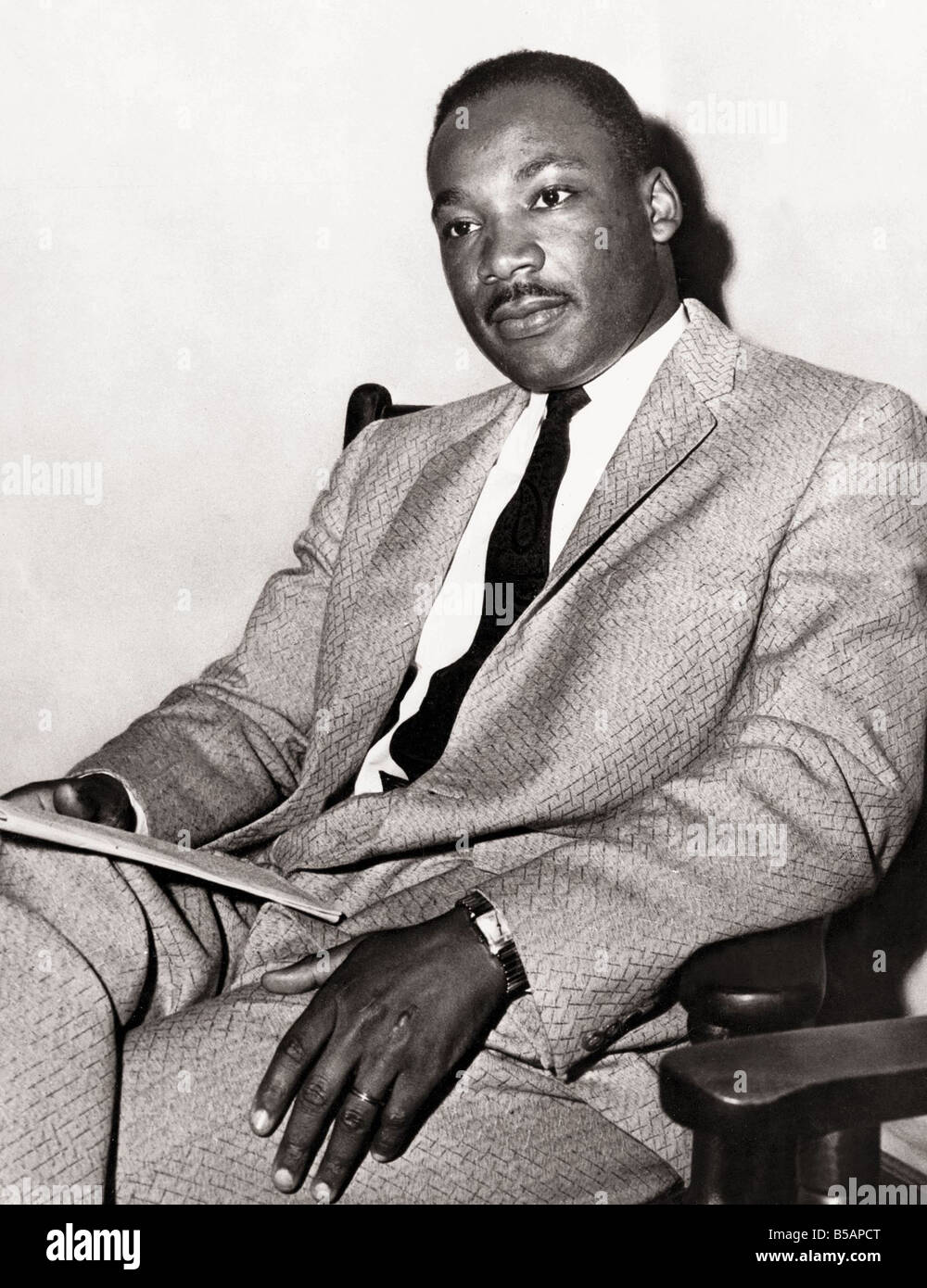 Martin Luther King chef droit civil américain Banque D'Images
