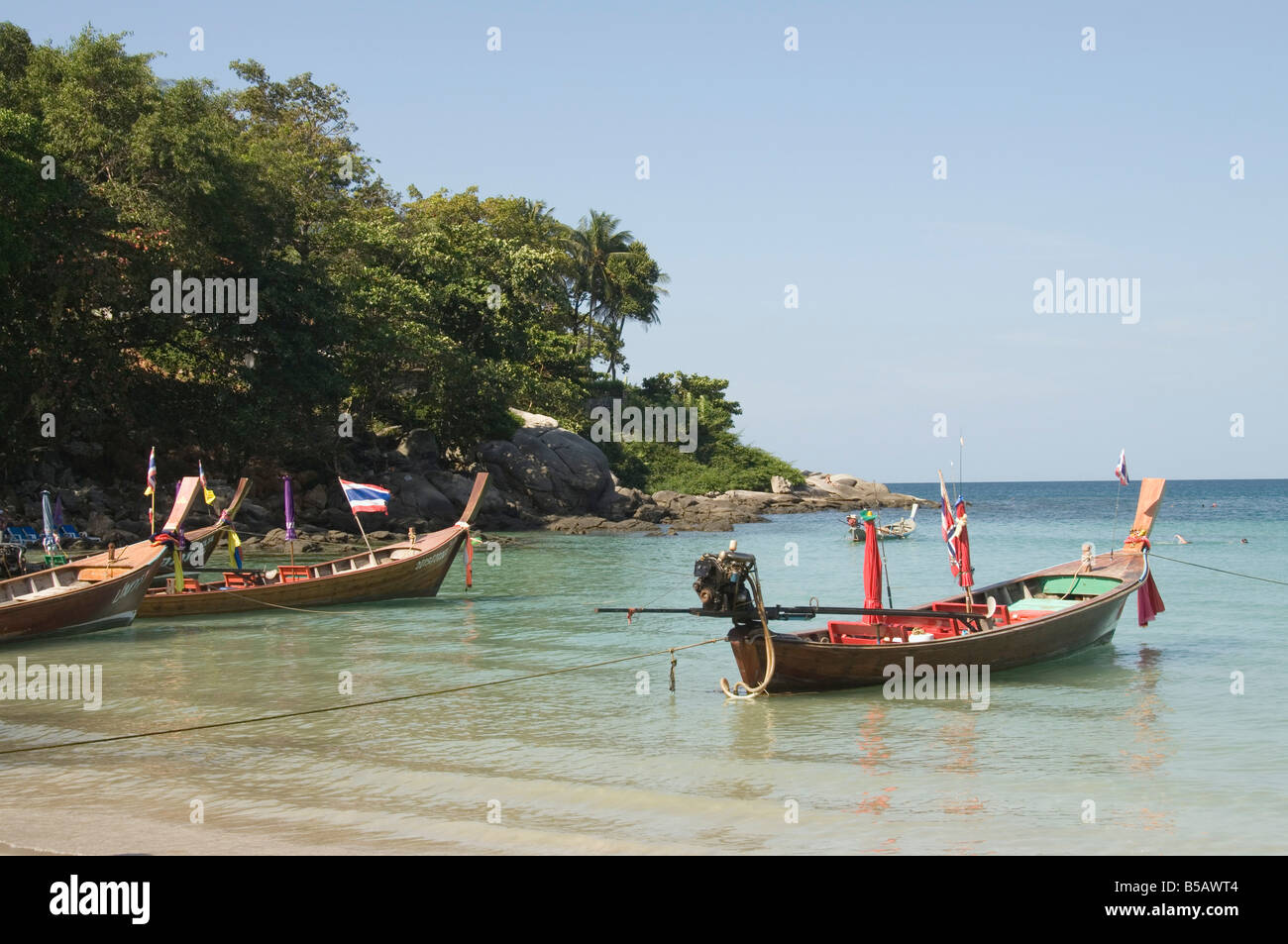 Kata Beach, Phuket, Thaïlande, Asie du Sud-Est Banque D'Images
