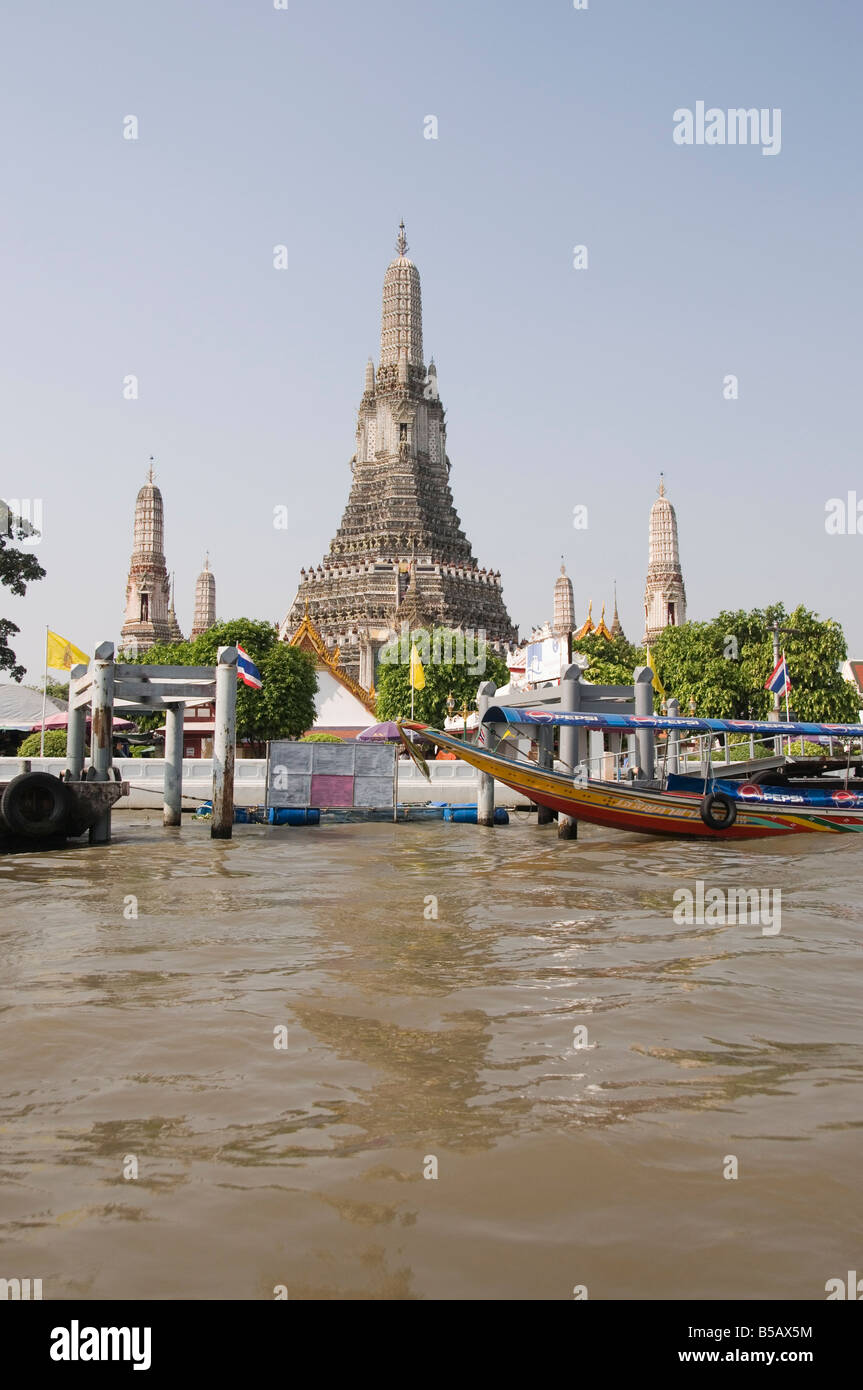 Wat Arun, Bangkok, Thaïlande, Asie du Sud-Est Banque D'Images