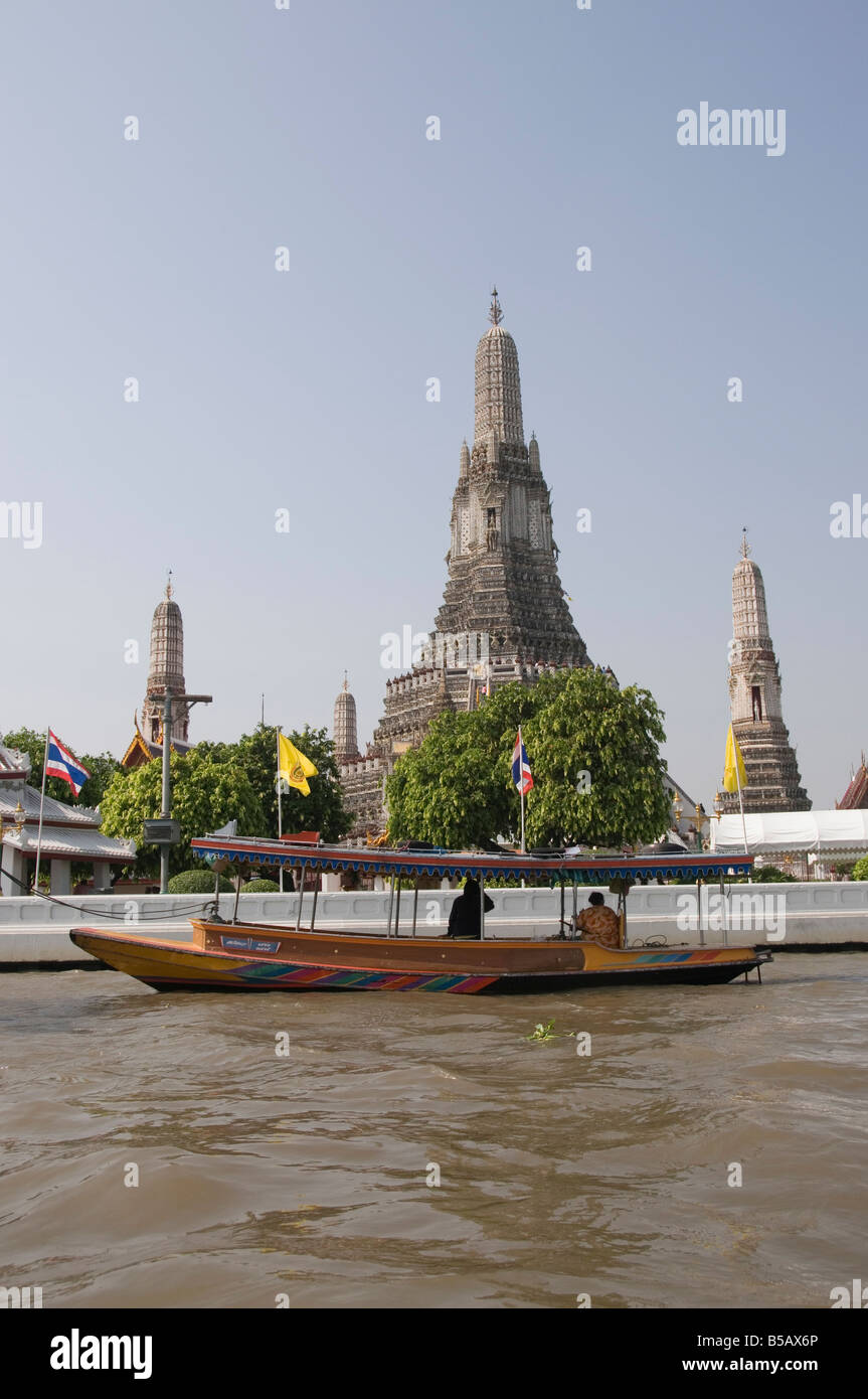 Wat Arun, Bangkok, Thaïlande, Asie du Sud-Est Banque D'Images