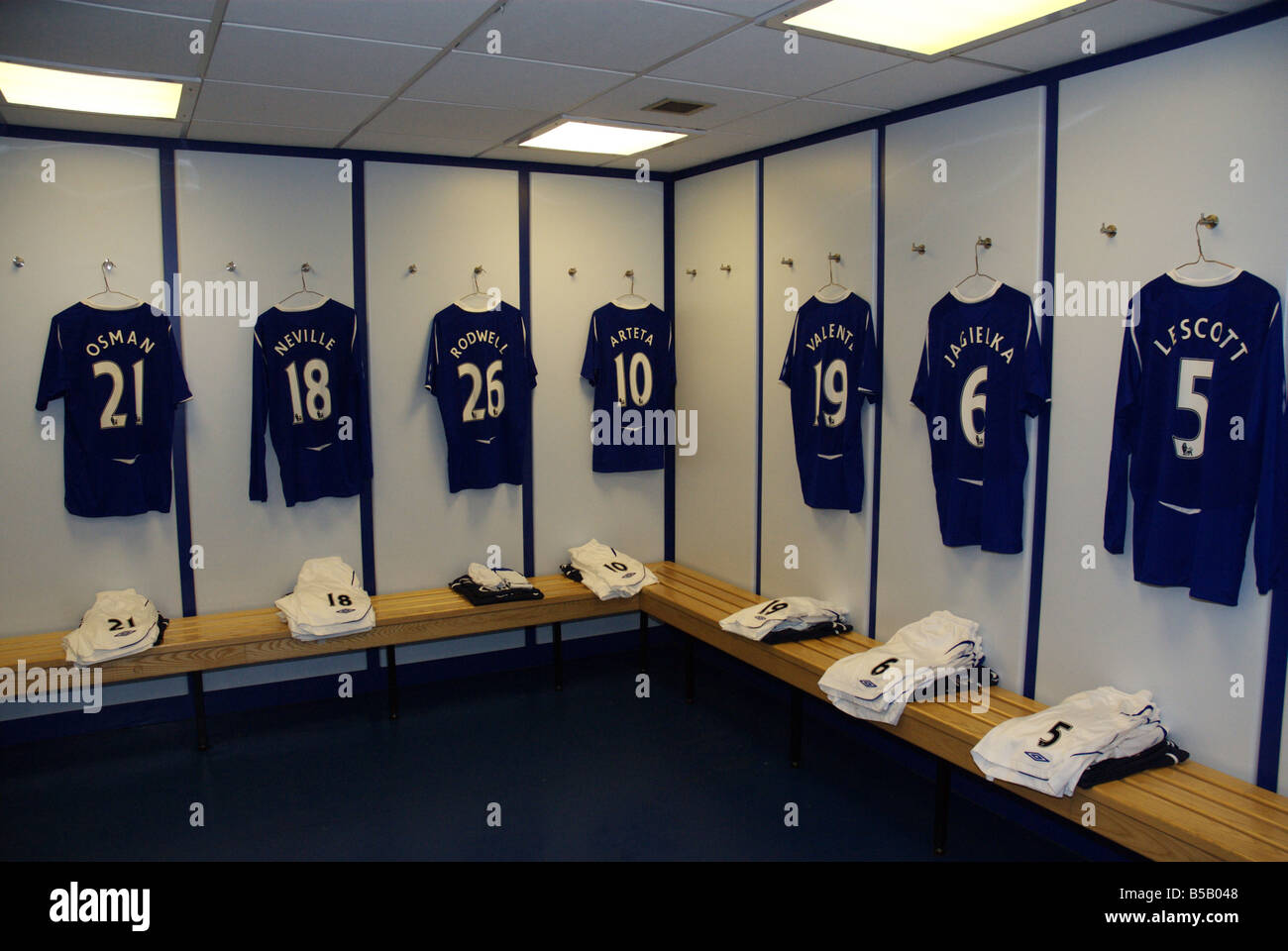 Vestiaire de football football Banque de photographies et d'images à haute  résolution - Alamy