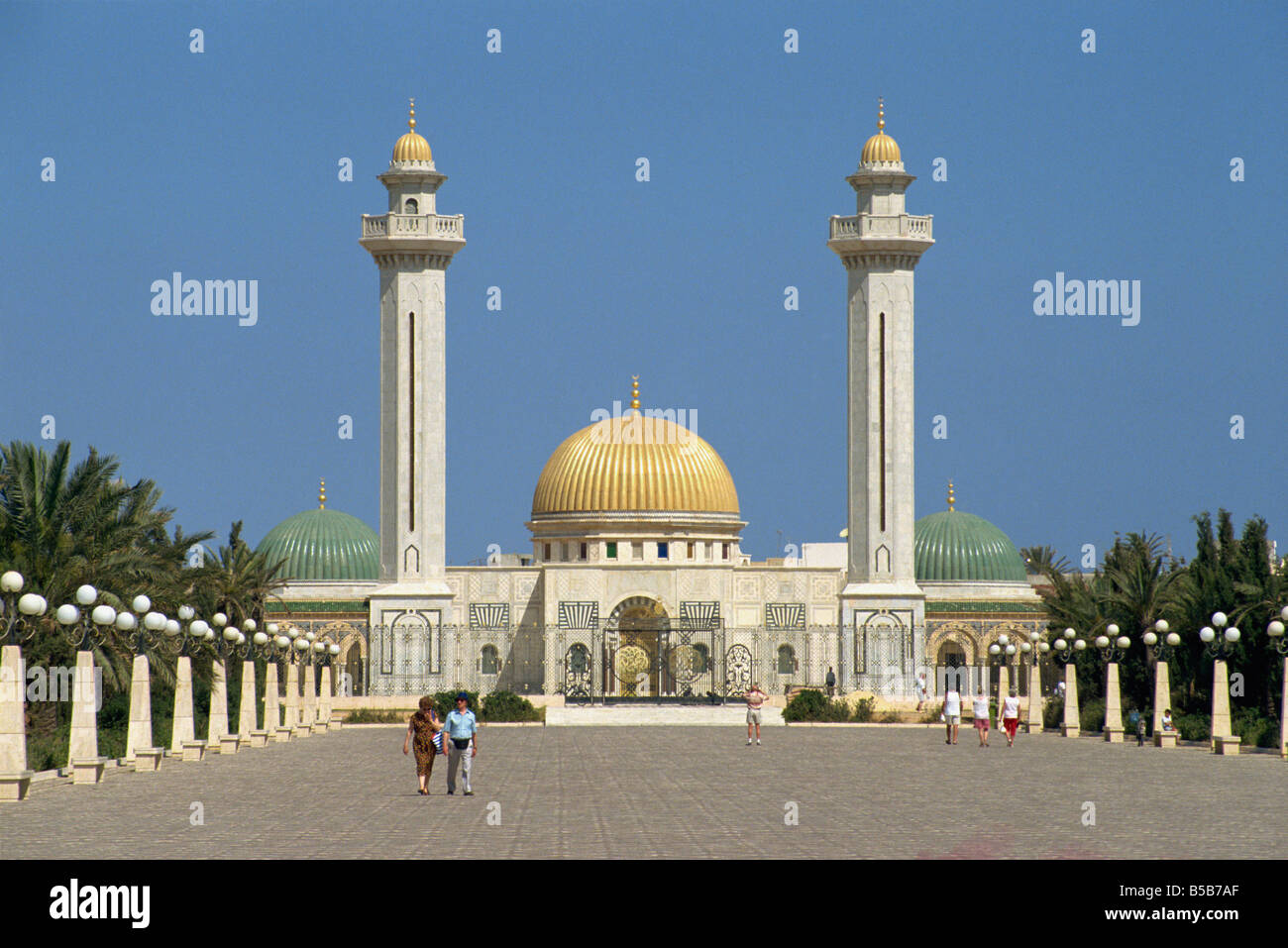 Mausolée de Bourguiba, Monastir, Tunisie, Afrique du Nord, Afrique Banque D'Images