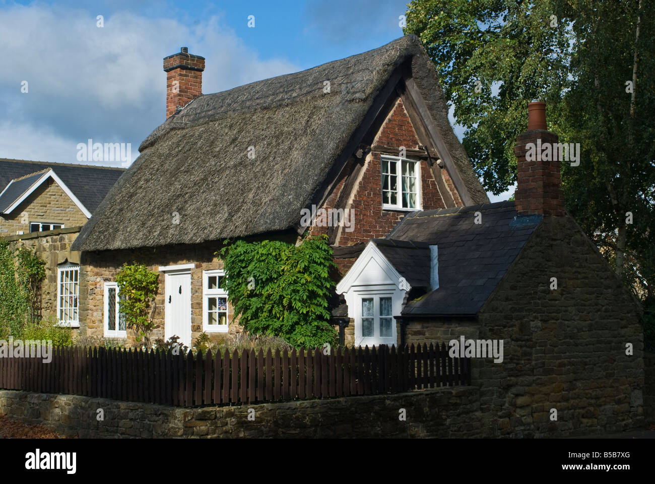 Peu de chaume,chalet, Banque D'Images
