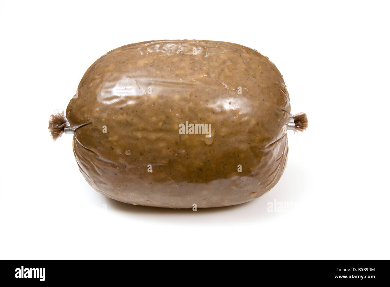 Haggis isolated on a white background studio Banque D'Images