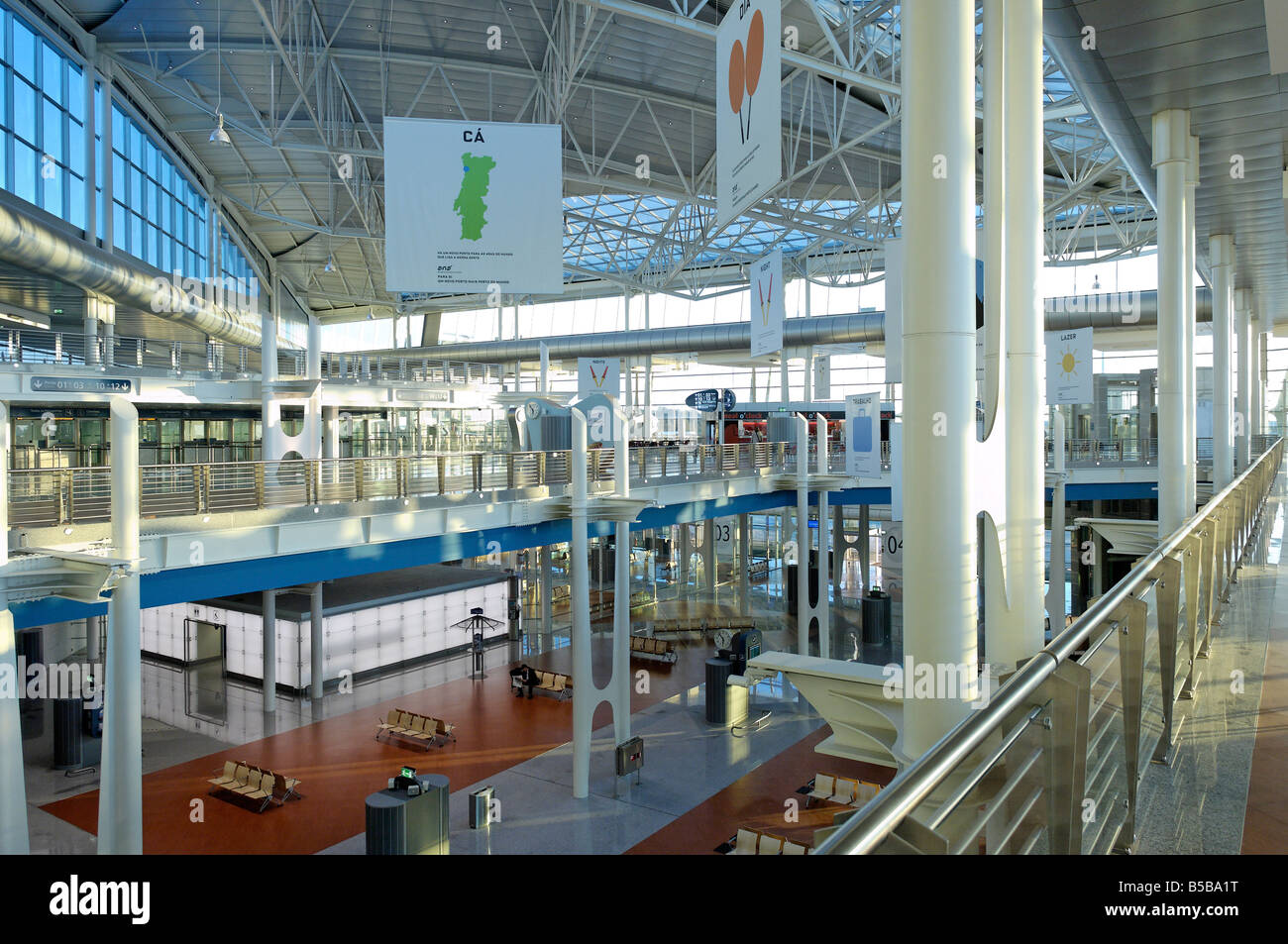 Nouvel Aéroport International, Porto, Portugal, Europe Banque D'Images