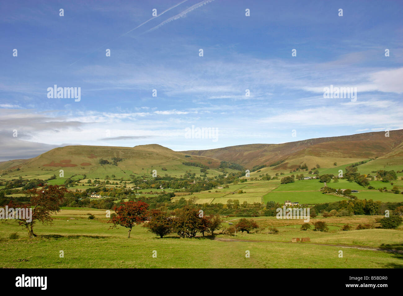 Edale Derbyshire en Angleterre Banque D'Images