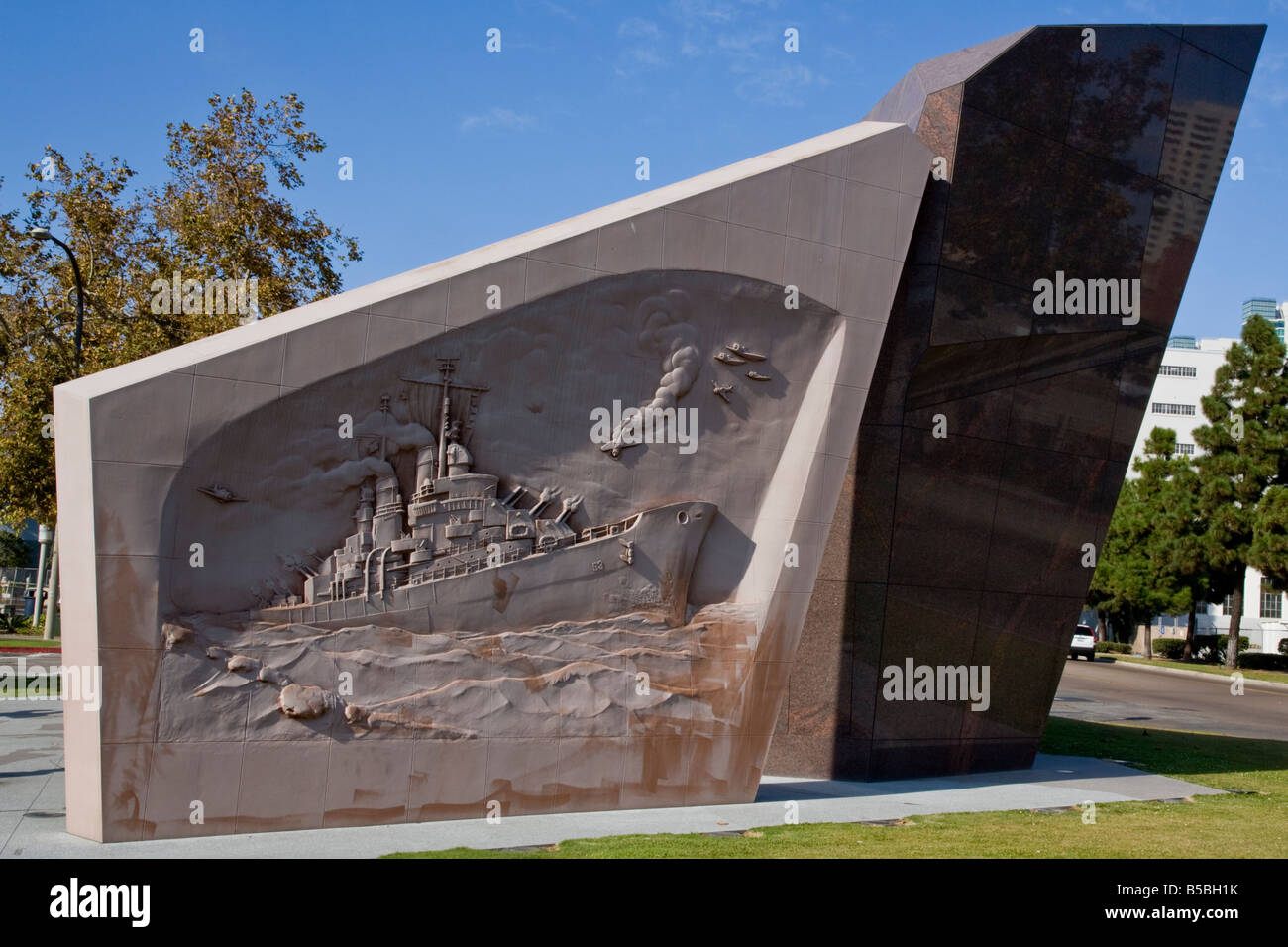 L'USS San Diego monument Banque D'Images