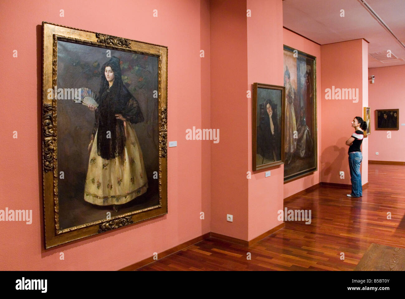 Accueil et musée du célèbre peintre espagnol du 19e siècle Jose Princess Casa Museo Benlliure à Valence Espagne Banque D'Images