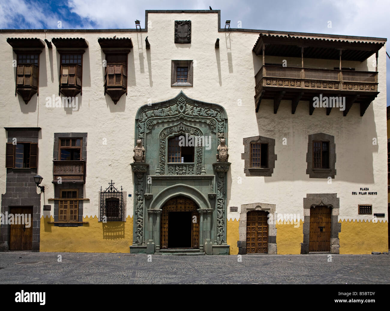 Biblioteca Colombina library Las Palmas de Gran Canaria Espagne Banque D'Images