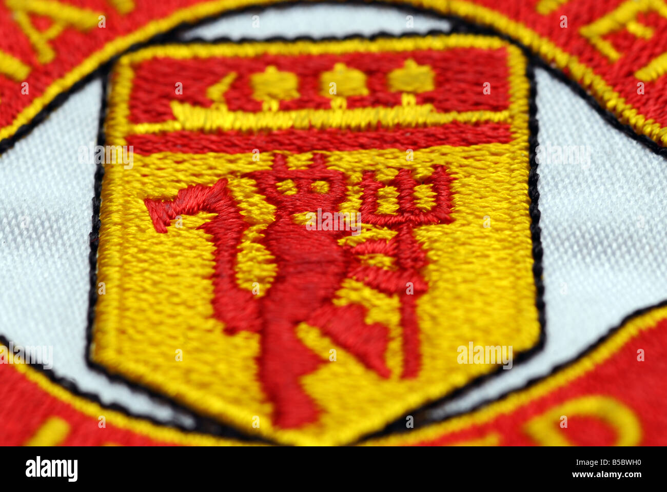 Badge Manchester United Banque D'Images