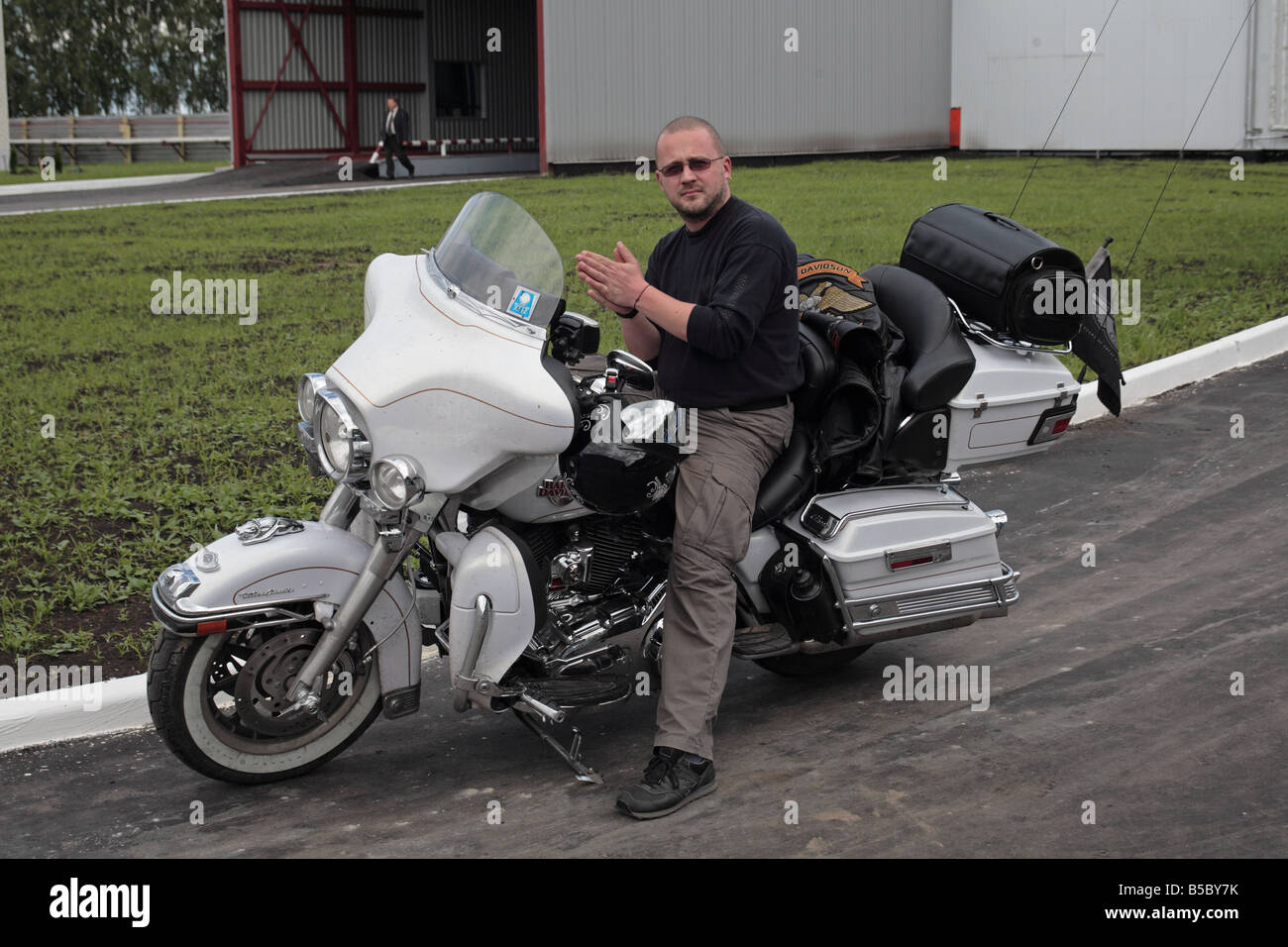 Harley davidson legendary motorcycle Banque de photographies et d ...