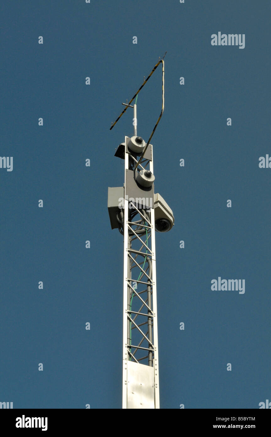 L'équipement de surveillance Banque D'Images