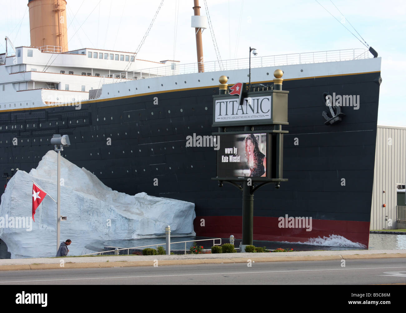 Le Titanic Museum de Branson Missouri Banque D'Images