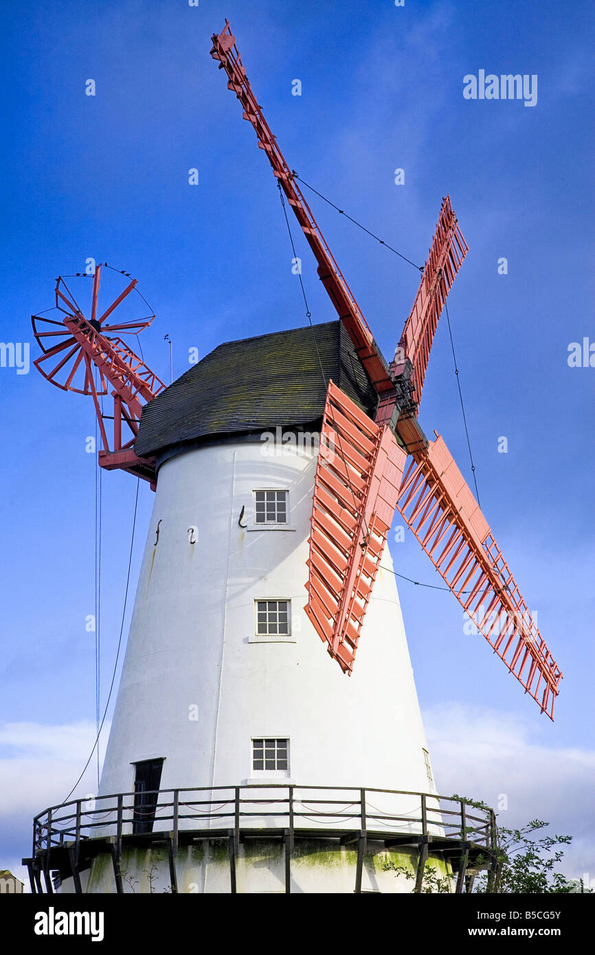 Marsh Mill à Tornton Cleveleys sur la Fylde Coat Banque D'Images