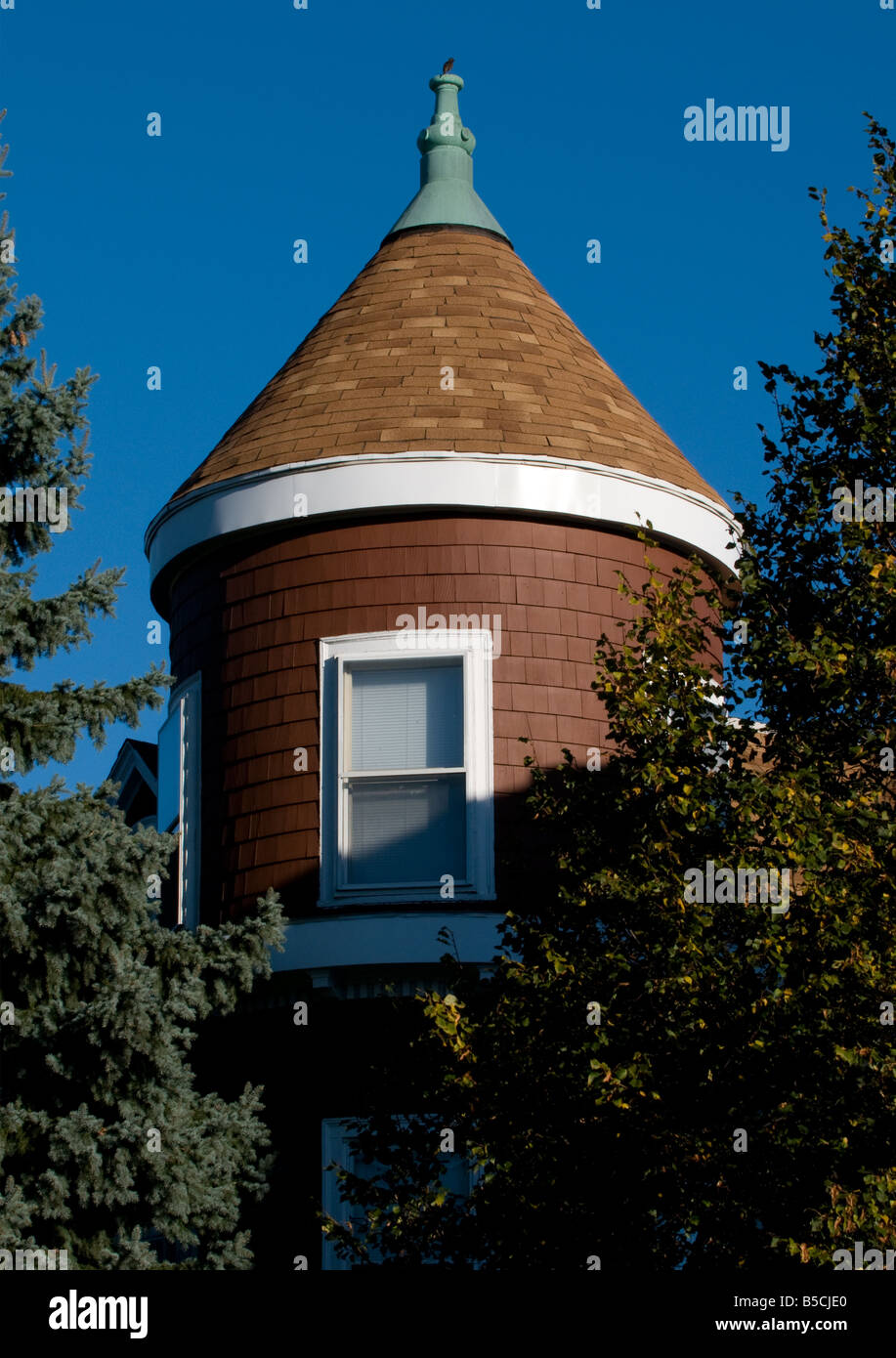 Tourelle d'accueil à Somerville MA USA Banque D'Images