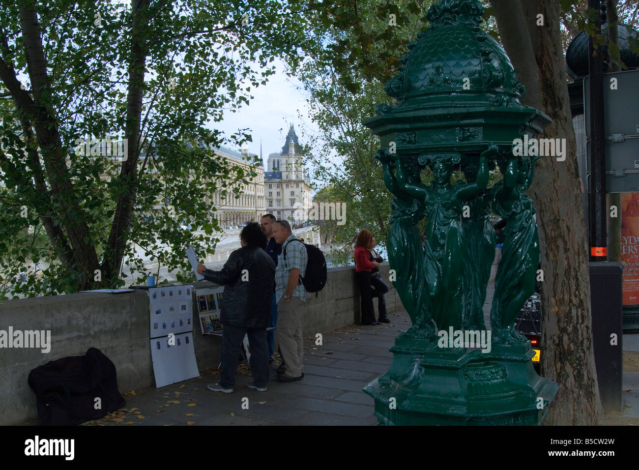 Fontaine Wallace Banque D'Images