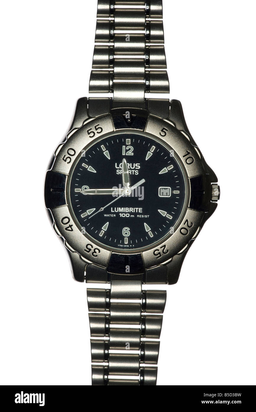 montre-bracelet de mens Banque D'Images