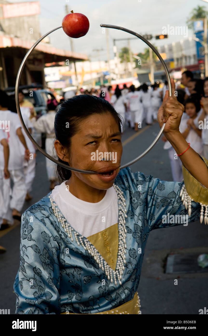 Sceens festival végétarien de Phuket s Banque D'Images