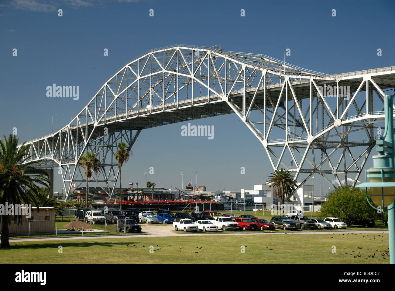 Le Harbour Bridge de Corpus Christi, Texas USA Banque D'Images